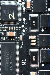 Top view of drones chip