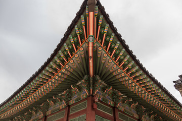 Fototapeta na wymiar Gyeongbokgung Palast in Seoul