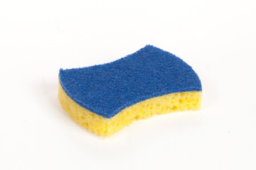 yellow scouring sponge