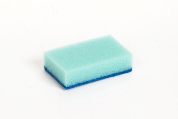 blue scouring sponge
