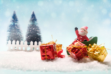 Christmas concept idea background.