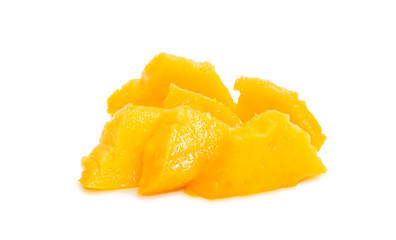 slices of ripe mango