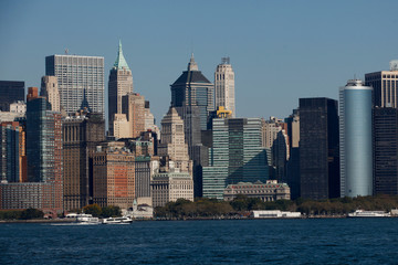 Naklejka premium Manhattan square