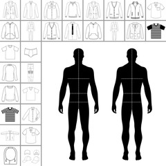 Men's clothing set