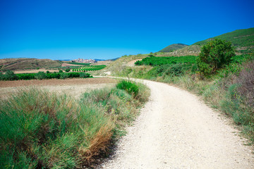 Picturesque landscape of Spain