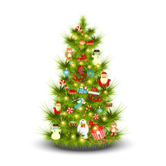 Decorated Christmas Tree