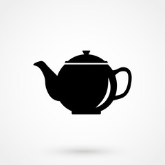 Teapot vector icon