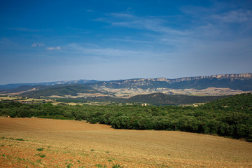 Picturesque landscape of Spain