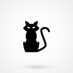 Cat icon, cat , cat shadow, Cat