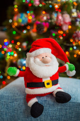 christmas  toy  light colored defocused