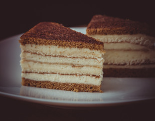 Sweet dessert cakes