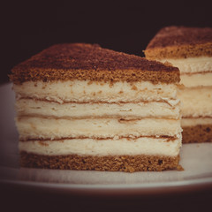 Sweet dessert cakes
