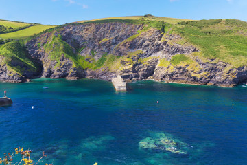 Port Issac Atlantic ocean, Cornwall, England