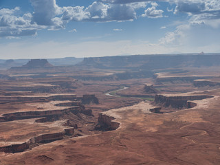 White Rim Overlook Gooseberry Trail in Canyonlands National Park