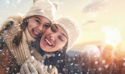 family and winter season
