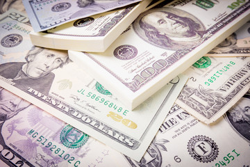 Fototapeta premium Money. american dollar. Cash dollars