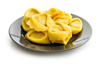 Italian traditional tortellini pasta.