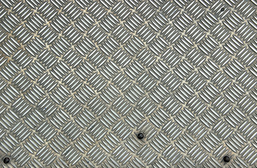 Metal pattern floor