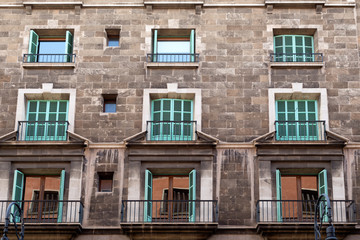 facade of the building