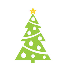 Green Christmas tree