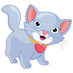 Vector Illustration Of A Cat