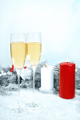 Champagne glasses 