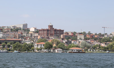 Fatih district in Istanbul City