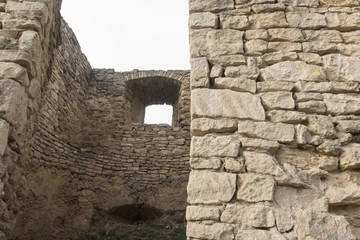 ruins of medieval castle