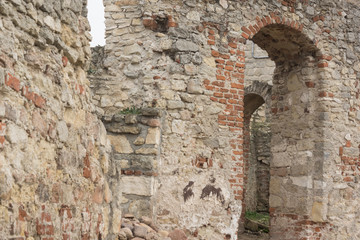 ruins of medieval castle