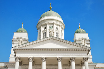 Fototapeta na wymiar Helsinki Cathedral, Finland.