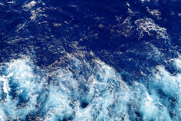Fototapeta na wymiar wave ocean water background.