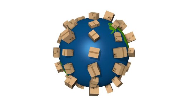 Global Shipment - Delivering Packages All Over The World