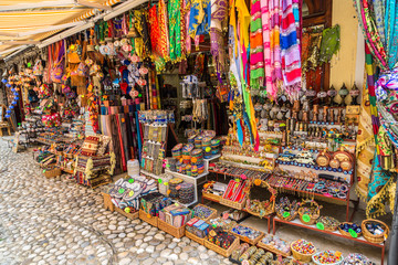 Street market in Mostar - obrazy, fototapety, plakaty