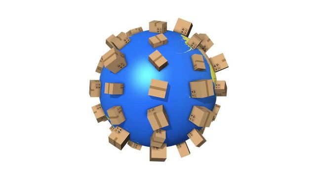 Global Shipment - Delivering Packages All Over The World