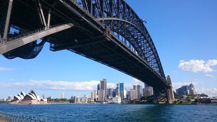 Papier Peint photo Sydney Harbour Bridge pont du port de sydney