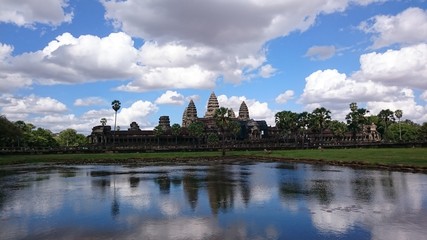 Fototapeta na wymiar angkor wat cambodia