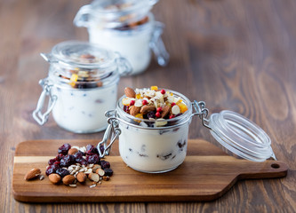 Homemade yogurt or sour cream
