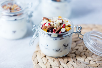 Homemade yogurt or sour cream