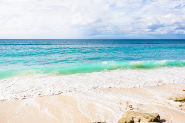 Tropical beach and ocean