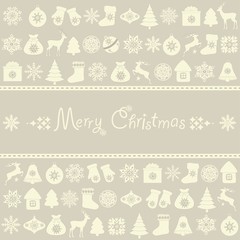 Fototapeta na wymiar Christmas greeting card