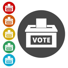 Voting concept, Vote concept icon 