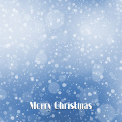 Falling snow texture. Winter festive background. Vector Illustration.