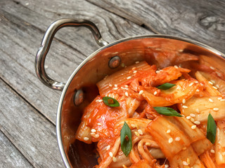 Kimchi korean food