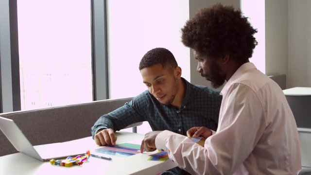 Tutor And Dyslexic Student Using Learning Aids Shot On R3D