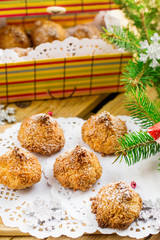 Coconut macaroon cookies 