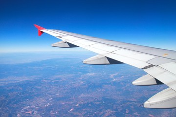  Fly in the sky from Bangkok ,Thailand to Xian, China 