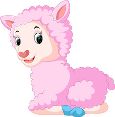 Cute sheep cartoon