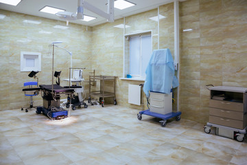 Operating room, surgery in a Hospital