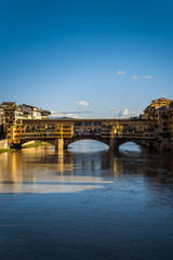 Obraz premium stary most złotników florencja