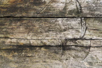 Old dark Rough rustic wooden textured background horizontal